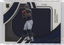2022 Panini Immaculate Clearly Rookie Jerseys /99 Malik Willis #IRJ-MWI 1k3z