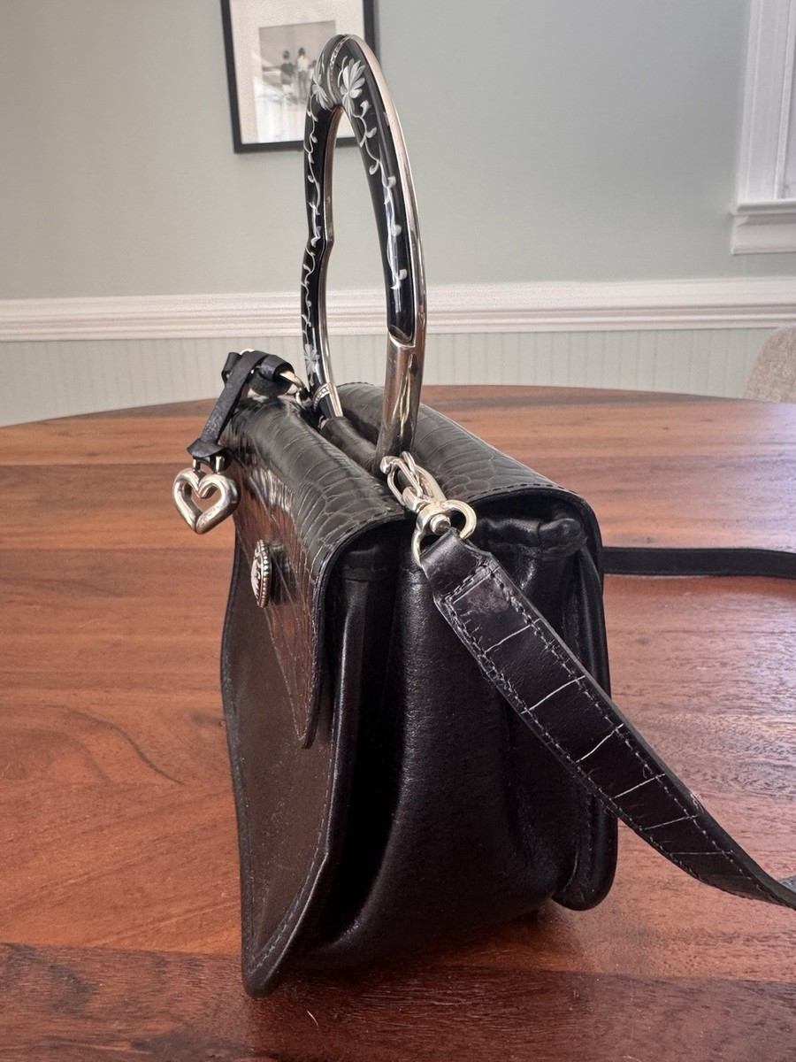 Brighton Cornelia Heart Handle Handbag w/ Removable Shoulder Strap