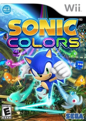 Sonic Colors (Nintendo Wii, 2010) Complete CIB w/ Manual Tested Works