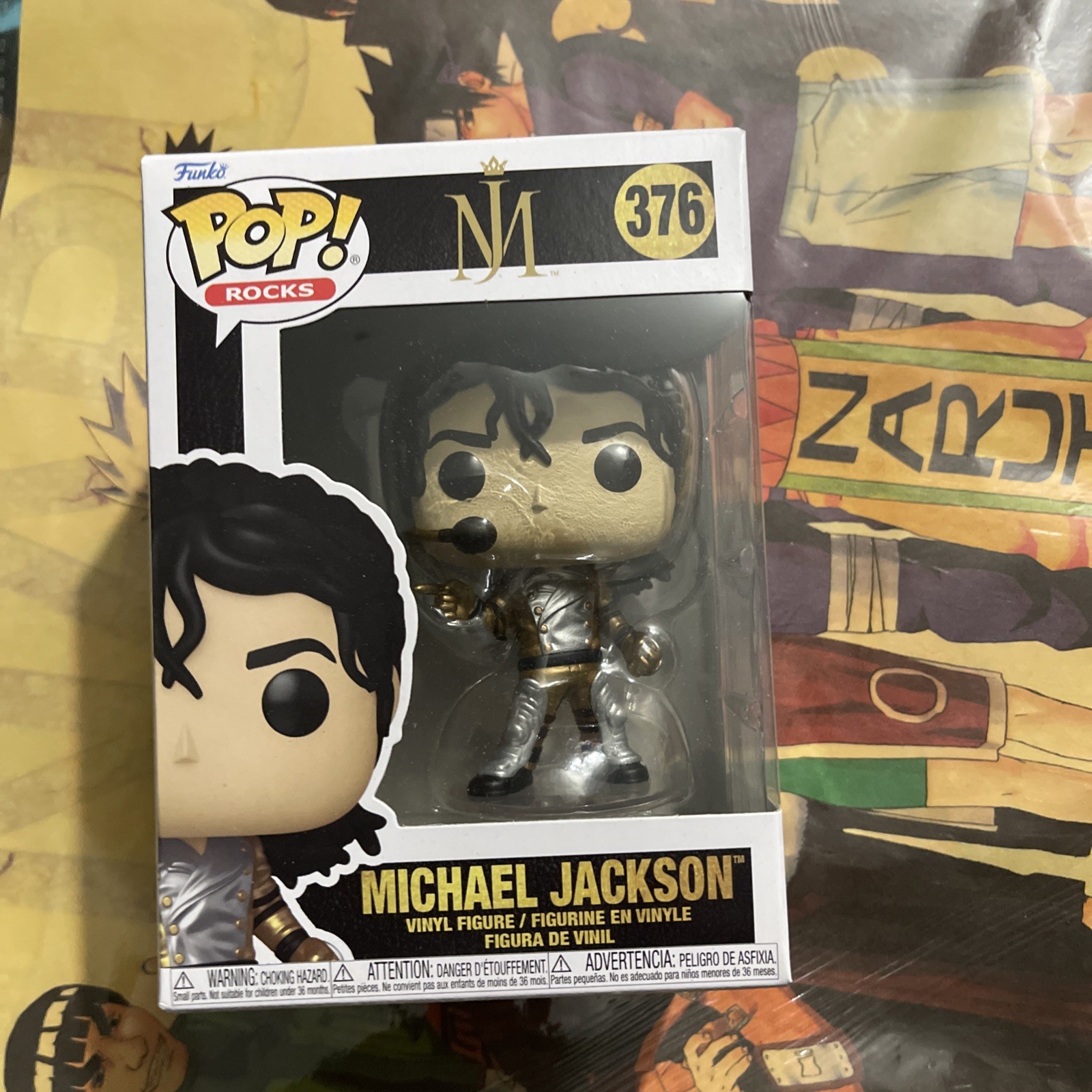 Funko Pop! Rocks Michael Jackson (Armor) Vinyl Figure #376