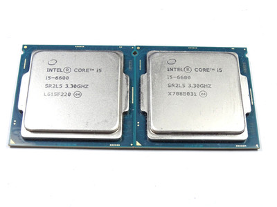 Intel Core i5-6600 @3.30GHz Quad-Core CPU LGA1151 Processor LOT OF 2