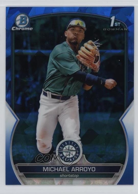 2023 Bowman Sapphire Chrome Prospects Michael Arroyo #BCP-63 v8j
