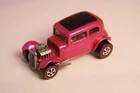 Restored Hot Wheels Redline -Classic '32 Ford Vicky - Hot Pink!! Free Shipping!!