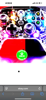 Xbox ONE / PC PDP Afterglow Wired Controller Clear No Charger Included
