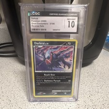CGC 10 Darkrai Reverse Holo 3/106 Great Encounters 2008 POP 7 POKEMON  on eBay
