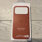 GENUINE Apple Silicone Case w/ Magsafe for iPhone 17 Pro Max - Terra Cotta