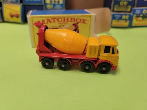 Vintage Matchbox Gideon Concrete Truck Series Lesney Car England Model 21 Cement
