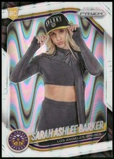 2025 Panini Prizm WNBA #142 Sarah Ashlee Barker White Seismic Prizms