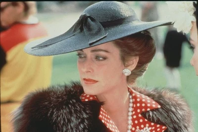 Diapositive Poor Little Rich Girl The Barbara Hutton Story 1987 - Farrah Fawcett - Photo 1/2