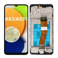 For Samsung Galaxy A03 A035 SM-A035M A035F A035DS LCD Touch Screen Frame