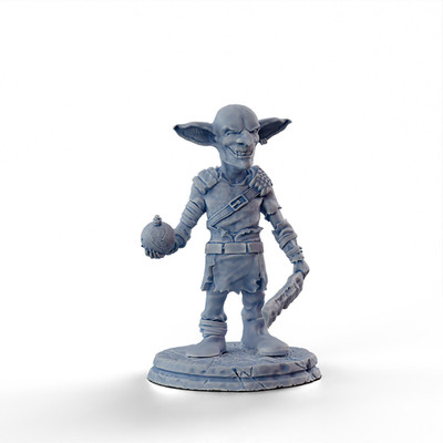 Clash of Kings Goblin 1   32mm Resin Miniature | D&D 3D Printed Figure Fantasy