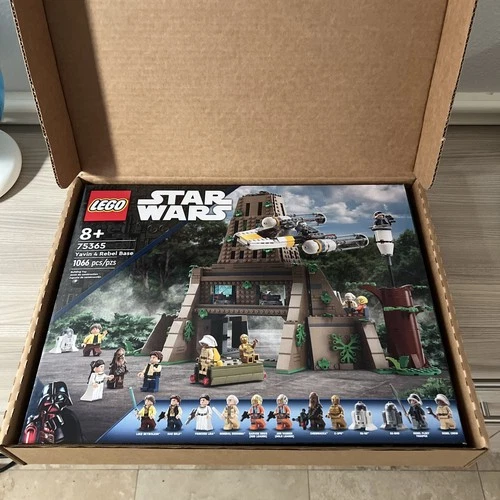 LEGO STAR WARS 75365 YAVIN 4 REBEL BASE SHIPS ASAP IN ORIGINAL BOX MINT