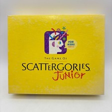 Scattergories Junior COMPLETE Milton Bradley 1989 Words Party Kids Family