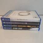 Playstation PS4 Game Lot Of 4 Elder Scrolls Destiny Infamous 2nd Dying Light CIB