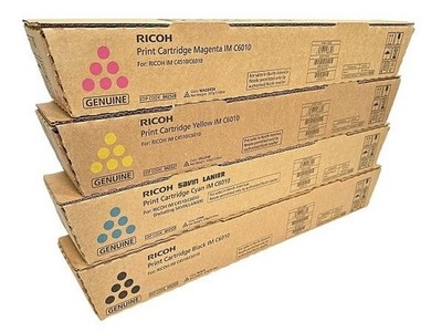 Ricoh Savin Lanier Genuine Toner IM C6010 IM C4510 842526 842527 842529 842528