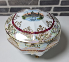 Deckeldose Jlmenau Kleines Porzellan Deckeldöschen Dose Hanover Rathaus