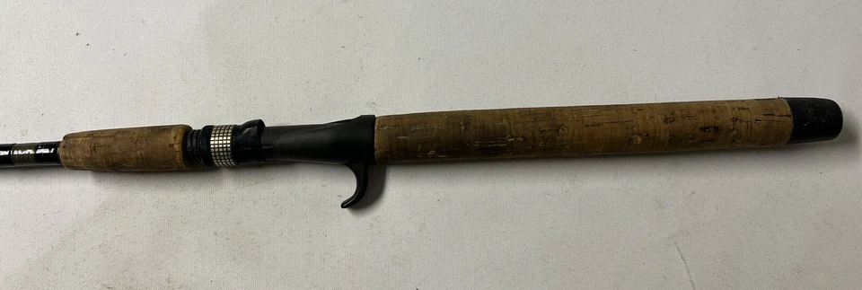 Caña de pescar vintage Zebco Quantum XL XLC 66MH 6,5’ cebo fundición mediana pesada Foto 3 de 4