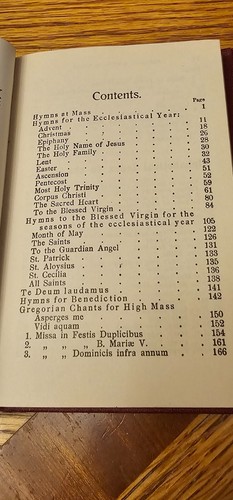 Catholic Antique Cantate Hymn Book Vatican edition Hard Cover 30 available - Picture 4 of 19