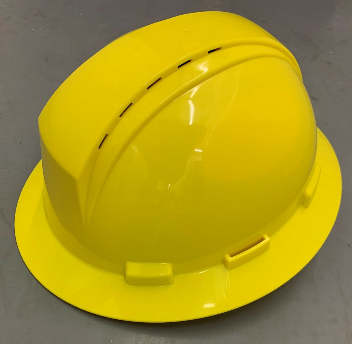 Dynamic Safety HP641R/02 Kilimanjaro Hard Hat With Ratchet Fit, ANSI Type I, Yellow - Sun & Impact Protection For Construction, Forestry, Oil & Gas