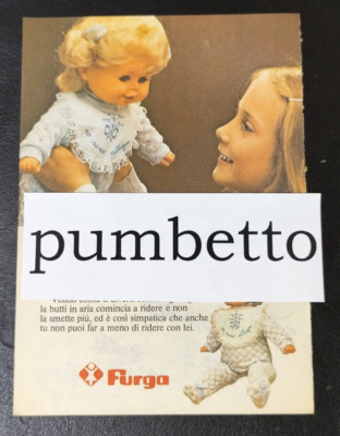 Advertising Italian Advertising: FURGA doll ALLEGRA ( 1978 )