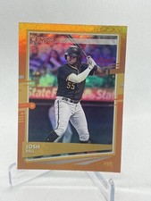 2020 Donruss Josh Bell Orange Foil Pirates Baseball 