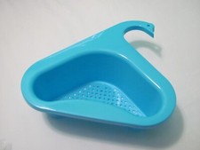 NEW BLUE SWAN SHAPED DRAIN BASKET FOR KITCHEN SINK