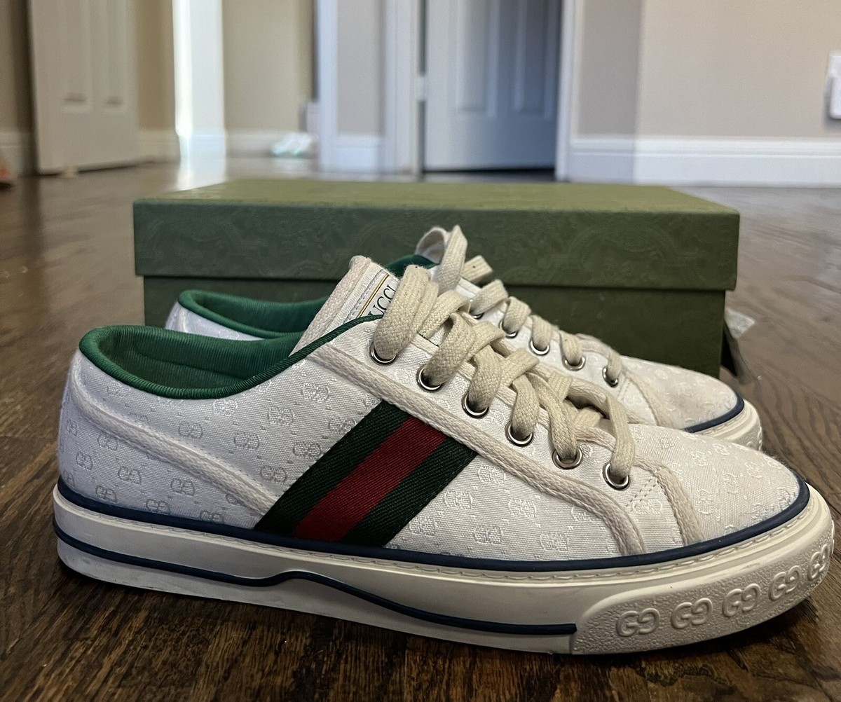 Gucci Tennis 1977 Low White Mini GG Women's | eBay Gucci Tennis 1977 Low White Mini GG Women's | eBay