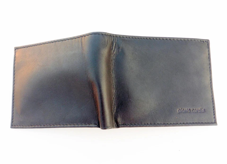 Pierre Cardin MENS RFID GENUINE Leather Wallet Bifold Card Coin Holder Gift Box - Image 4 of 4
