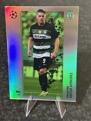 Topps Total Football 2024 - Collector Card - Sporting - Viktor Gyokeres - 21/75