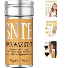 SNTE Hair Wax Stick for Flyaways Edge Control Frizz Hair Styling Cream 2.7 oz