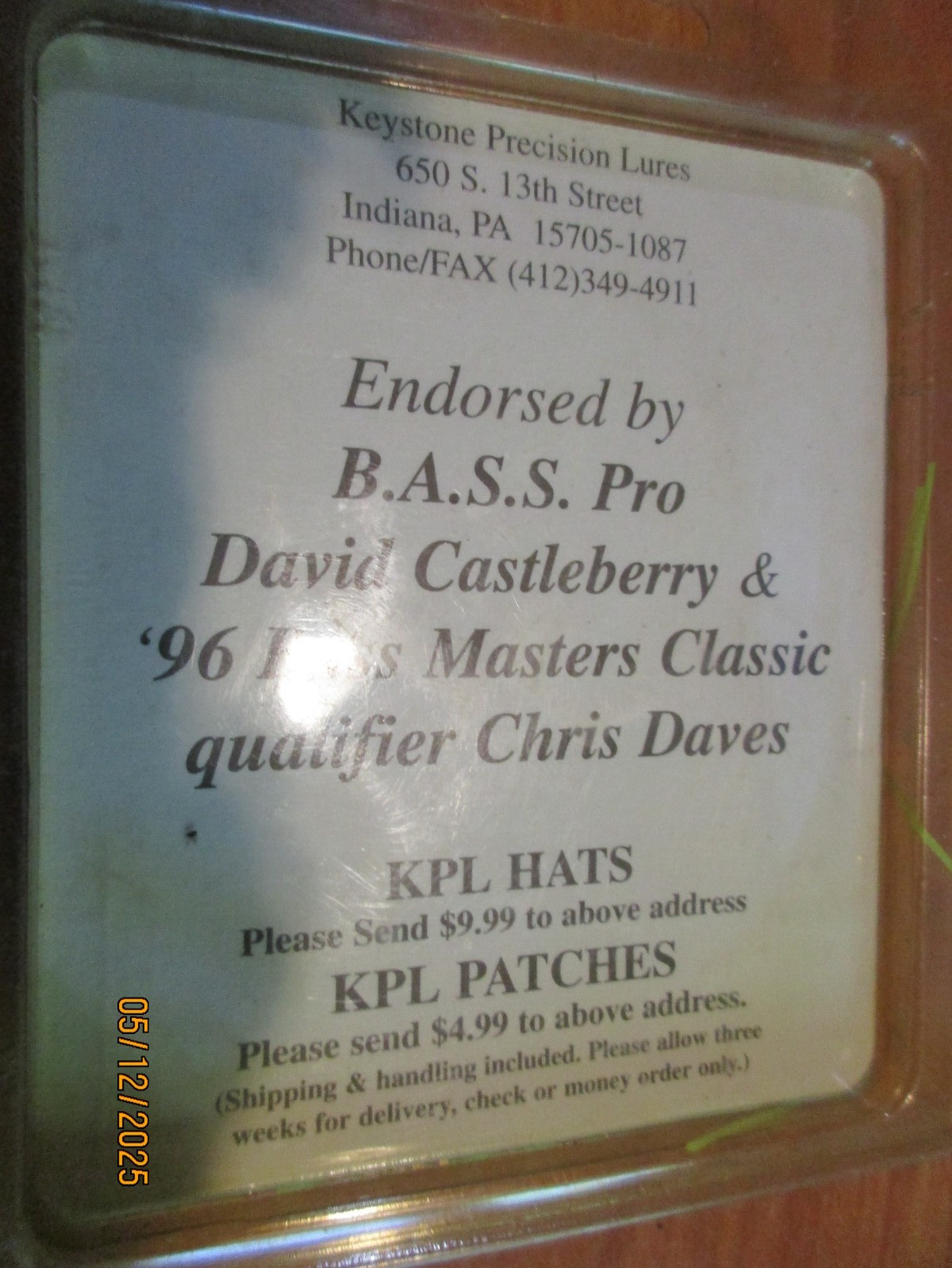 Lot of 3 Picasso Spinnerbait Lures- Vintage Old Stock New in Pack - Image 5