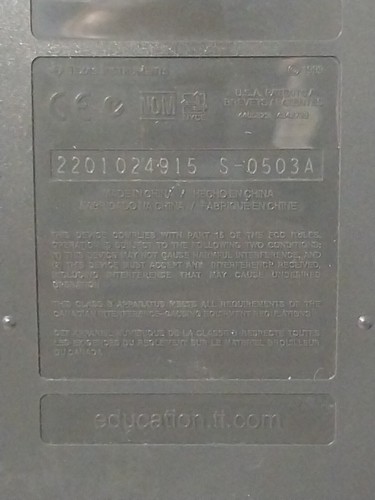 Calculadora gráfica Texas Instruments TI-82 con cubierta gris *probada* - Imagen 5 de 6
