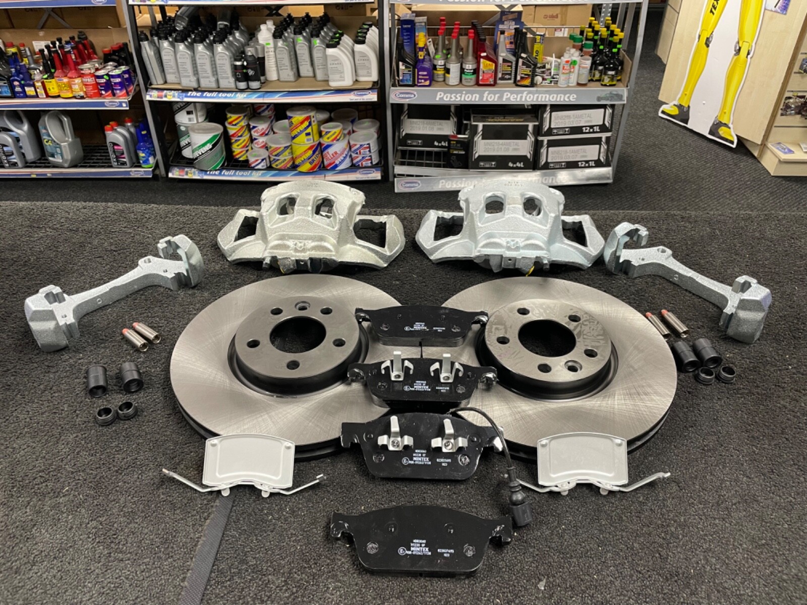 FOR VW TRANSPORTER T5 T6 BIG BRAKE CONVERSION CALIPER KIT 340mm