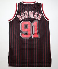 CHICAGO BULLS DENNIS RODMAN NBA BASKETBALL JERSEY HARDWOOD CLASSICS ADIDAS MEN S