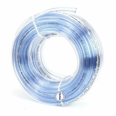 1/4'' inside diameter 10-feet Clear PVC vinyl tubing/flexible hose