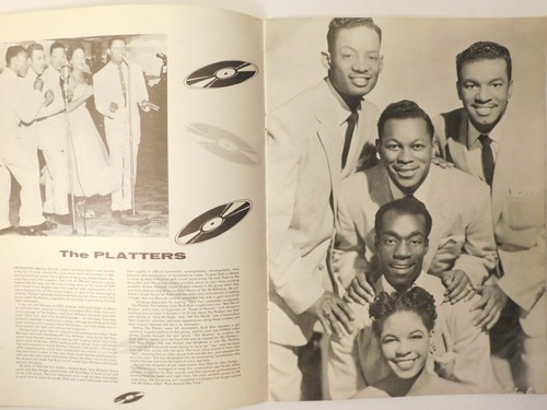 Biggest Rock & Roll show of '56 Tour Program Olympia Detroit 1956 w/ Ticket / AD - Picture 7 of 12