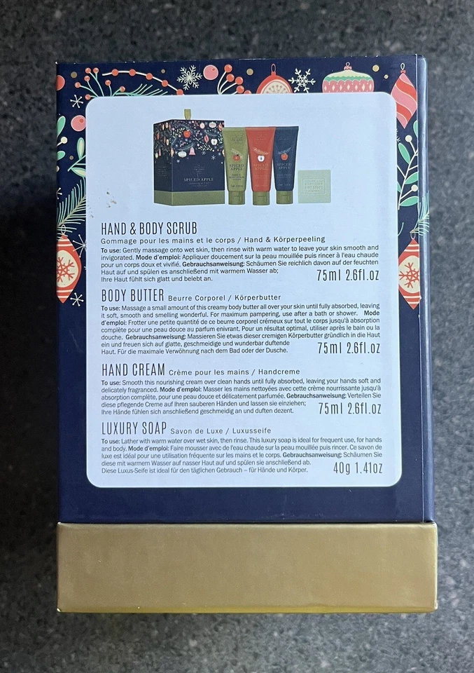 The Scottish Fine Soaps Co. SPICED MANPLE Set de Regalo Exfoliante Corporal Mantequilla Crema Jabón Foto 3 de 4