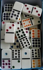 Replacement Dominoes: SINGLE BONE SALE. PICK WHAT YOU NEED, PLEASE READ DESCRIPT