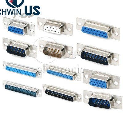 D-SUB DR25 DB25 15 Male/Female 15Pin 25PIN Plug Adapter Solder Type Connector
