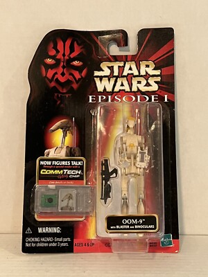 Hasbro Star Wars Episode 1 Oom-9 Comm Tech Action Figure MOC