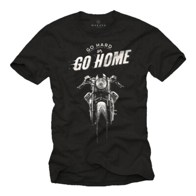 Vintage Biker T-Shirt für Männer Geschenke für Motorradfahrer Motorrad Rocker US