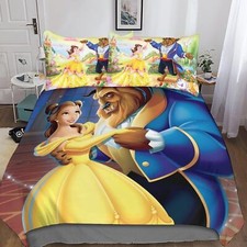 We Are Never Too Old For Beauty And The Beast Valentine 3D Quilt Bedding Set