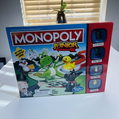 Monopoly Junior Hasbro Gaming My First Monopoly Game Brand New Sealed
