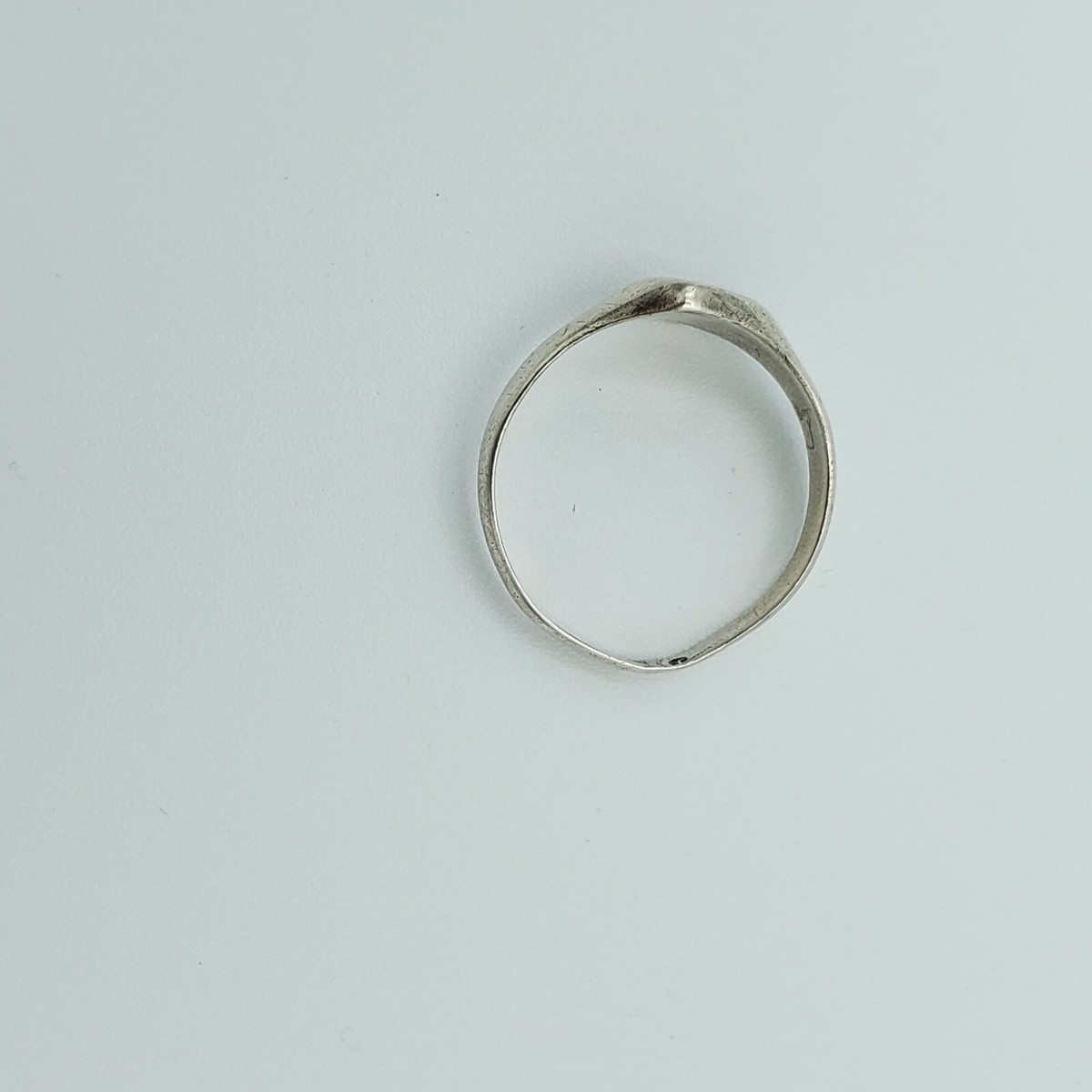 WWI WW1 Original German Ring silver enamel flag war soldier