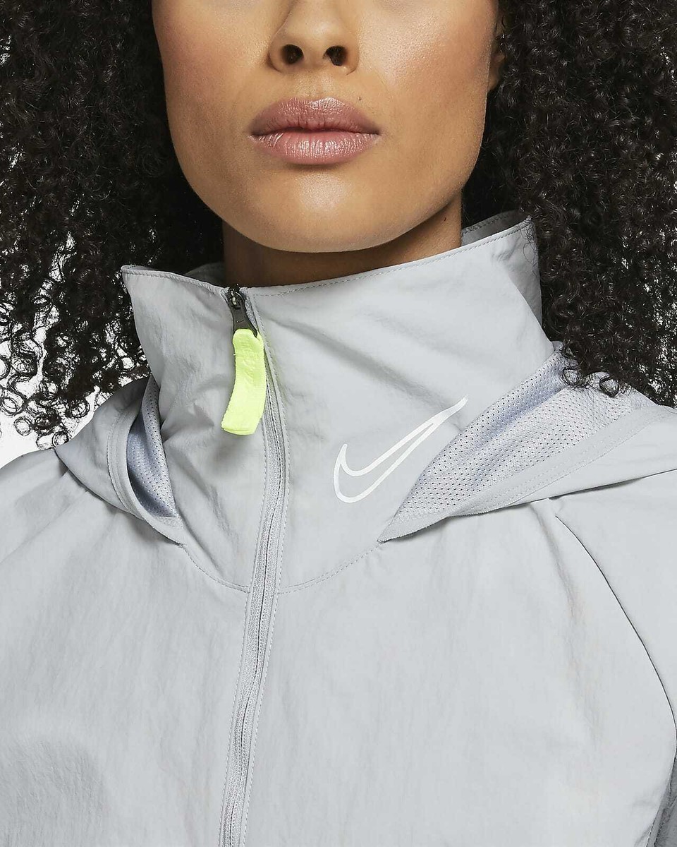 Nike F.C. AWF Womens Soccer Jacket Light Smoke Grey CT2479 077