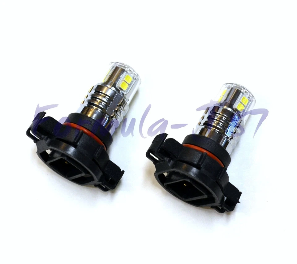 LED 20W PS24W 5202 H16 6000K White Two Bulbs Fog Light Replace Upgrade EO Stock - Image 3 of 4