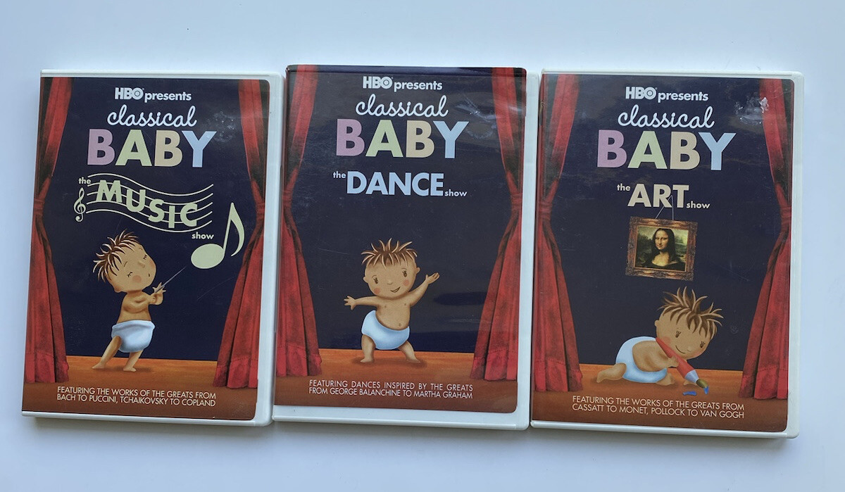 HBO Presents Classical BABY 3 DVD Set Music Art and Dance
