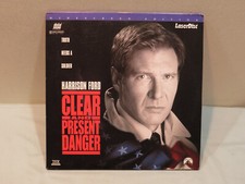 Clear and Present Danger LASERDISC 1995 Widescreen Edition