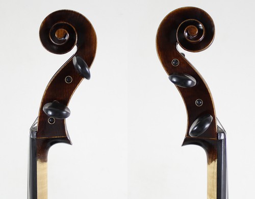 Best Model ! A Stradivari Style Cello 3/4 Size, Deep Tone #8257 - Picture 5 of 6