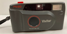 Vivitar PS:120 Point  Shoot 35mm Camera with Booklets